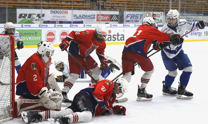 9. TŘÍDA: Bod z Říčan doprovodil táborský tým extraligovou pojistkou s Brodem