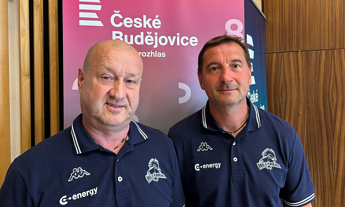 Zástupci HCT v českobudějovickém rozhlase