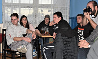 Středečnímu domácímu duelu předcházelo setkání zástupců klubu s příznivci HCT