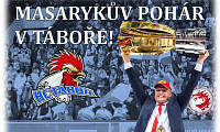 Slavnostní chvíle před zimním stadionem: V pátek Tábor uvítá Masarykův pohár